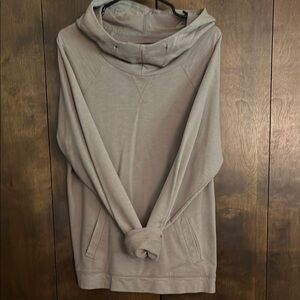 Sonoma Light Brown Cotton-Blend Top